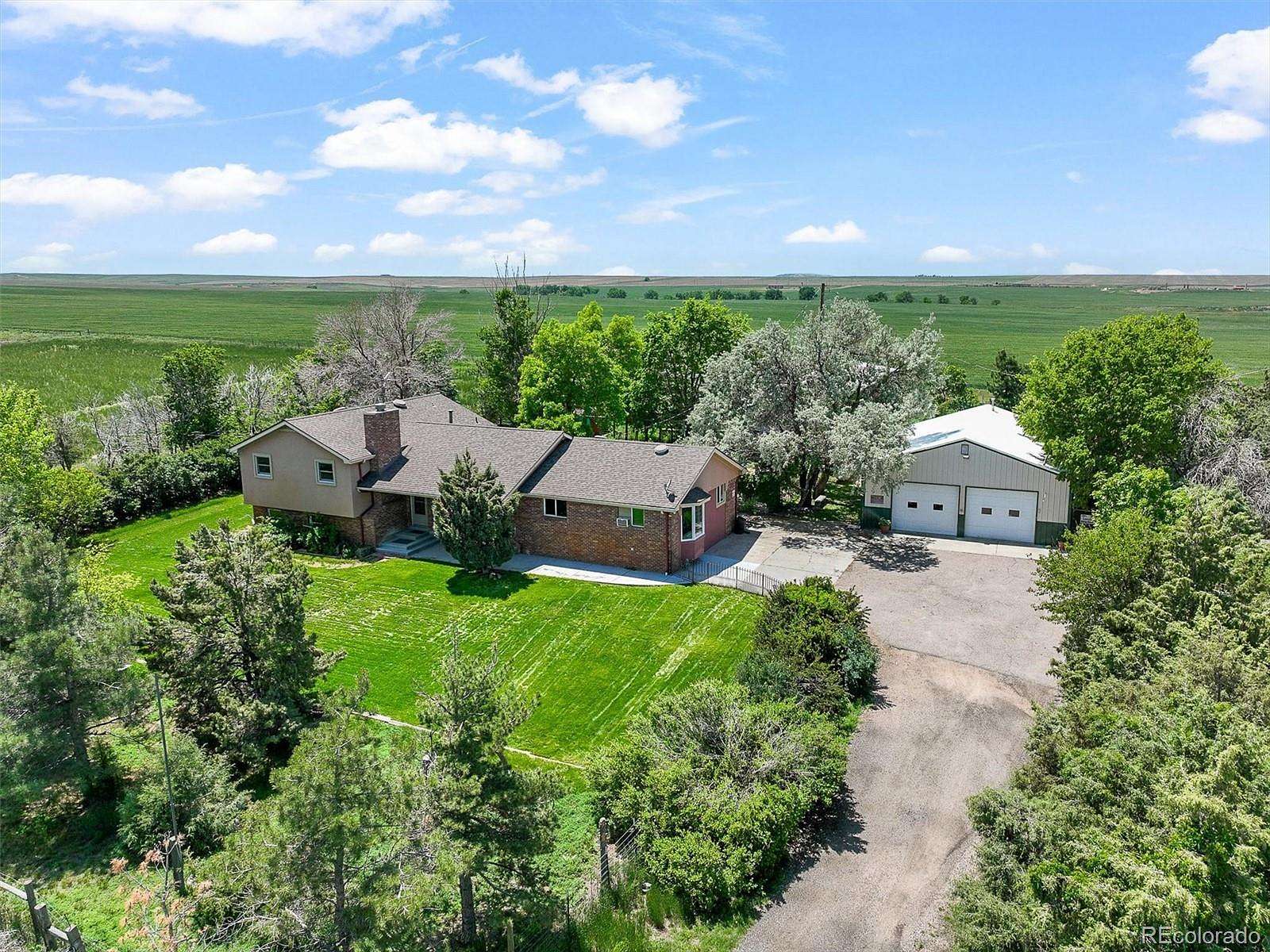 39 Acres of Land with Home for Sale in Watkins, Colorado