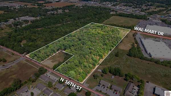 21 Acres of Commercial Land for Sale in Murray, Kentucky