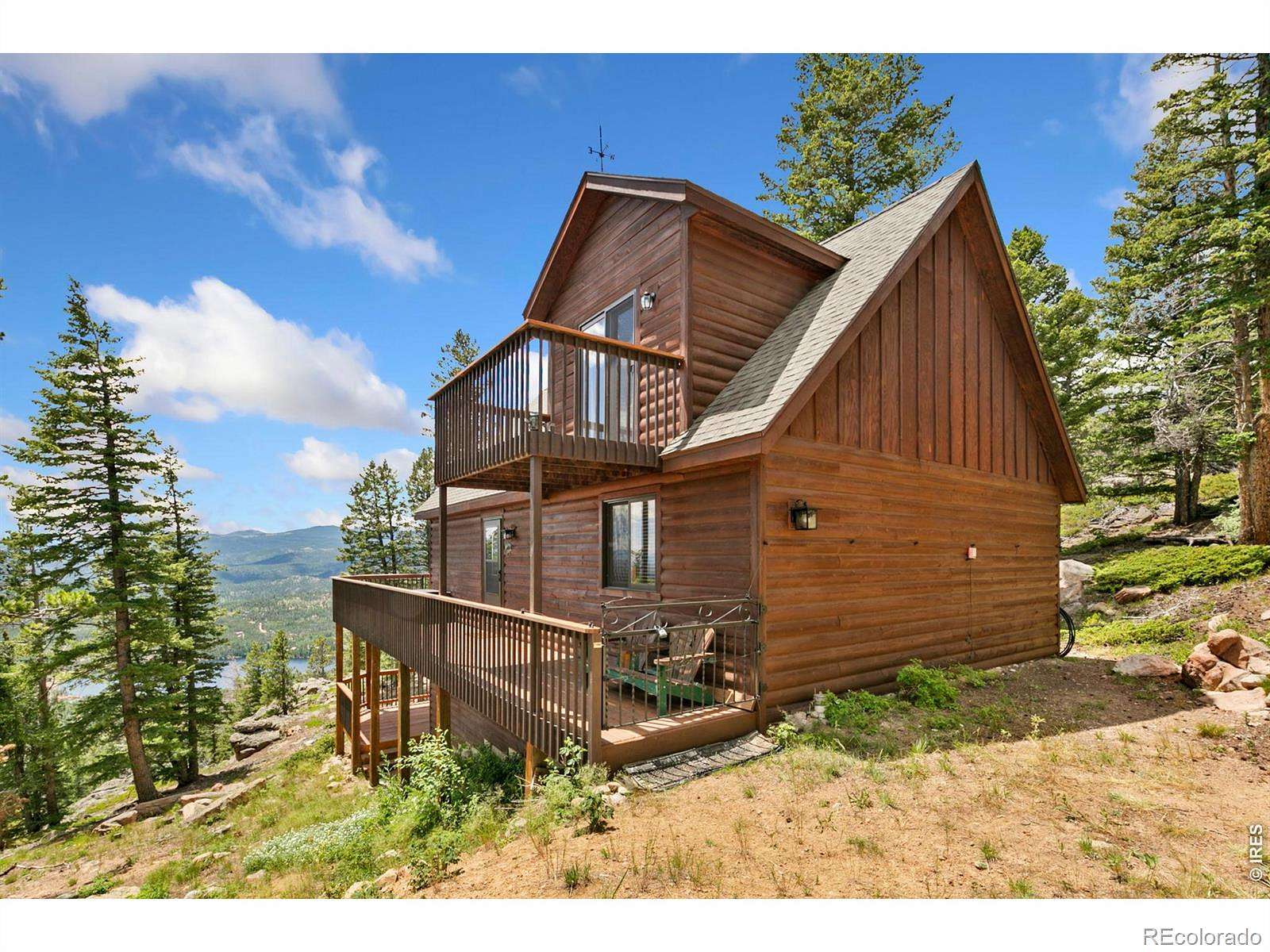 3 Acres of Land with Home for Sale in Red Feather Lakes, Colorado