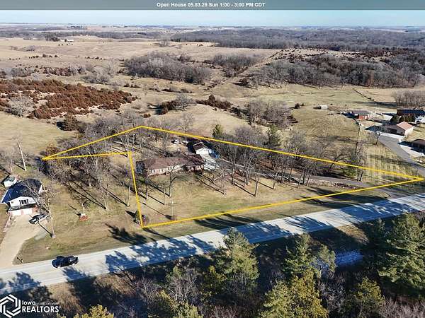 1.75 Acres of Land with Home for Sale in Manchester, Iowa