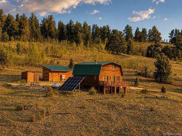 3 Acres of Land with Home for Sale in Jefferson, Colorado