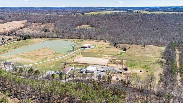 40 Acres of Recreational Land with Home for Sale in Marion, Kentucky