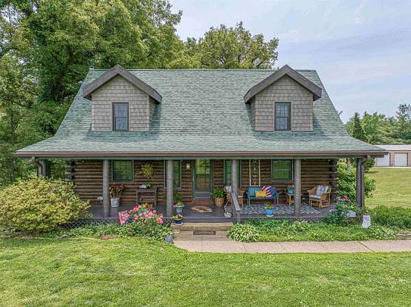 83.5 Acres of Recreational Land with Home for Sale in Henderson, Kentucky