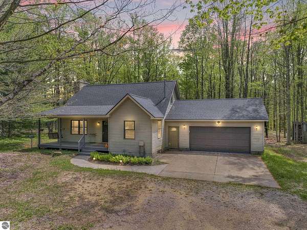 80 Acres of Recreational Land with Home for Sale in Boon, Michigan