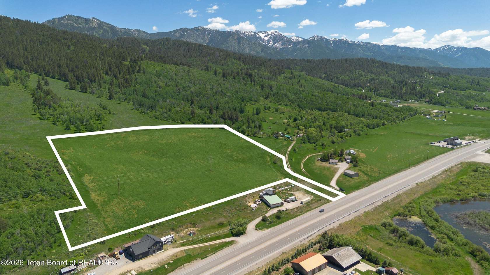 16.4 Acres of Land for Sale in Alpine, Wyoming
