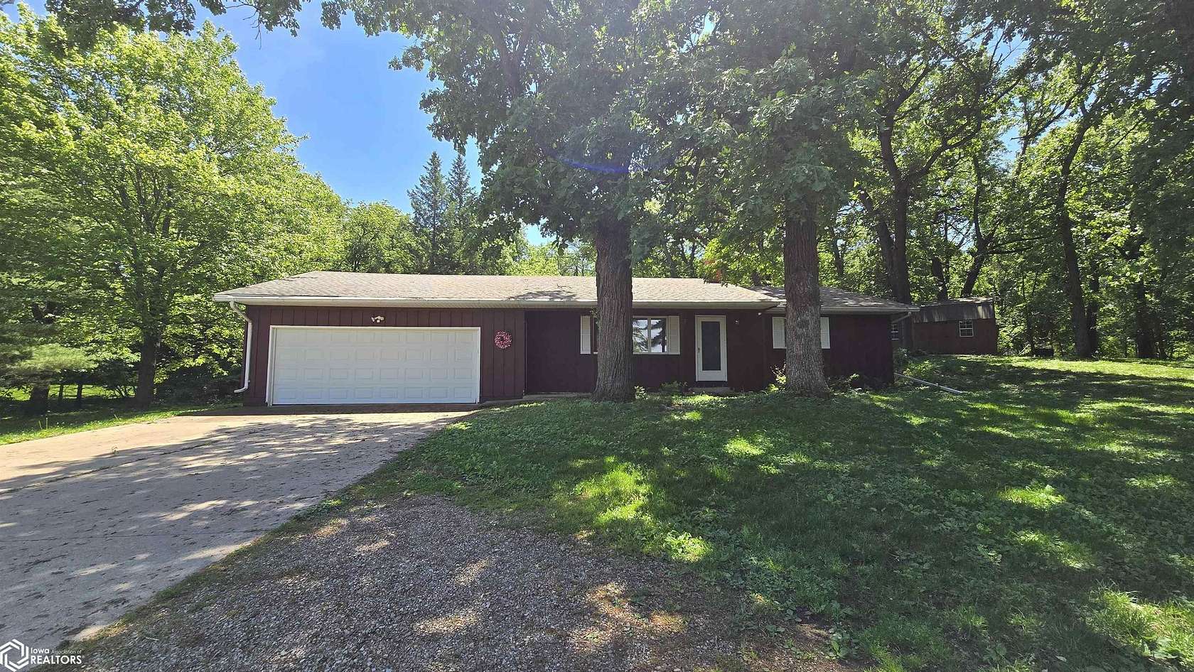 1.75 Acres of Land with Home for Sale in Lake Mills, Iowa
