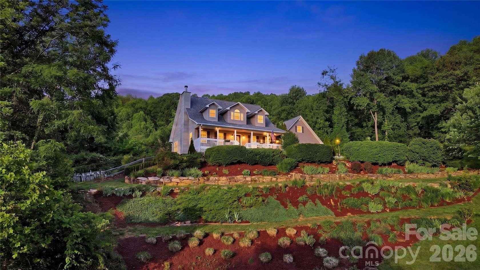 2 Acres of Land with Home for Sale in Canton, North Carolina