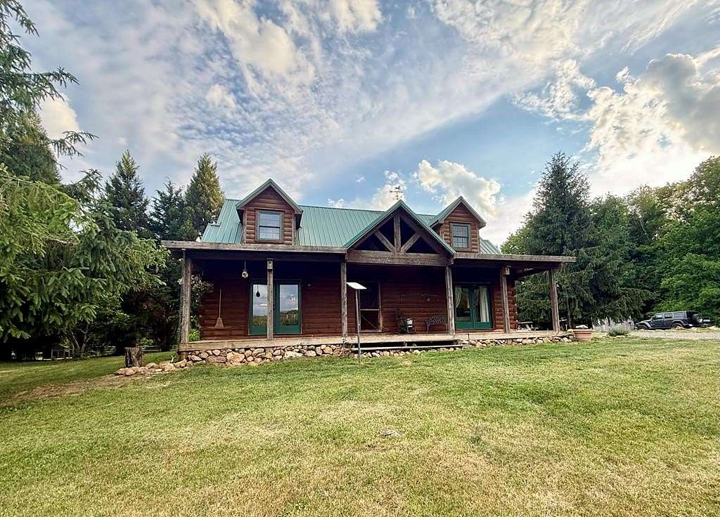 9.85 Acres of Land with Home for Sale in Galax, Virginia