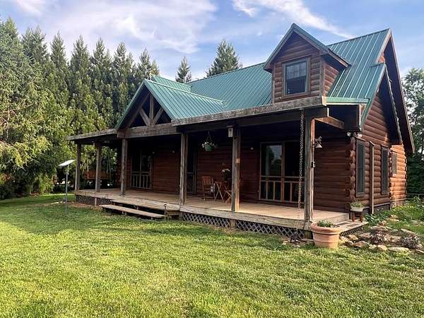 9.85 Acres of Land with Home for Sale in Galax, Virginia