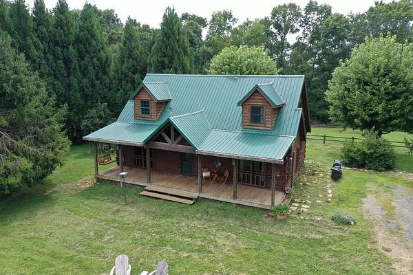 9.85 Acres of Land with Home for Sale in Galax, Virginia