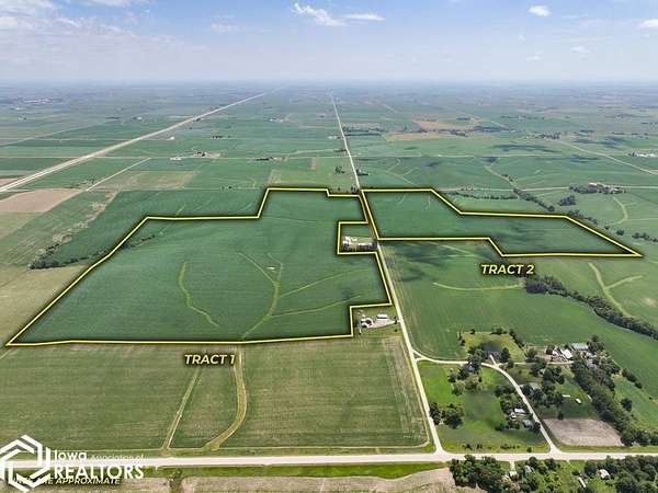 279 Acres of Agricultural Land for Auction in Belle Plaine, Iowa