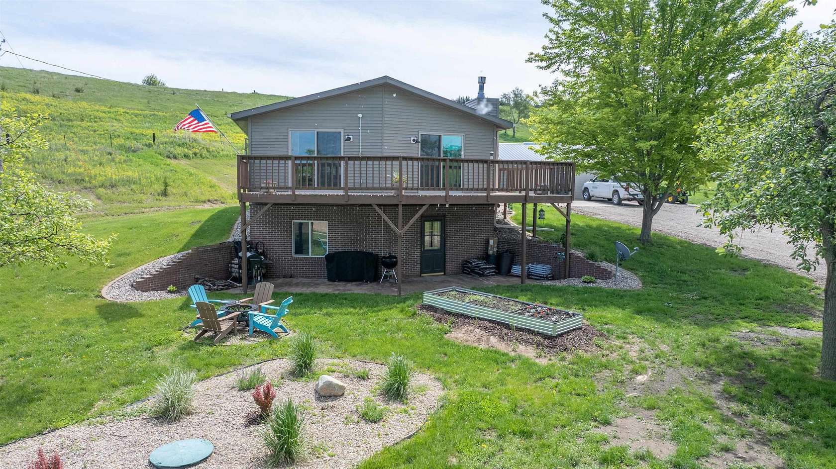 2 Acres of Land with Home for Sale in Castana, Iowa