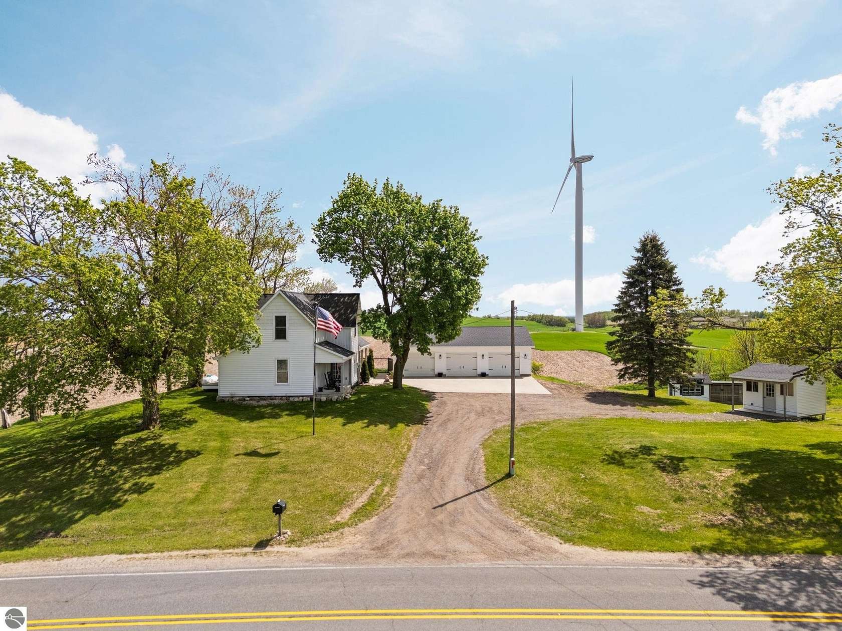 1.6 Acres of Land with Home for Sale in Marion, Michigan