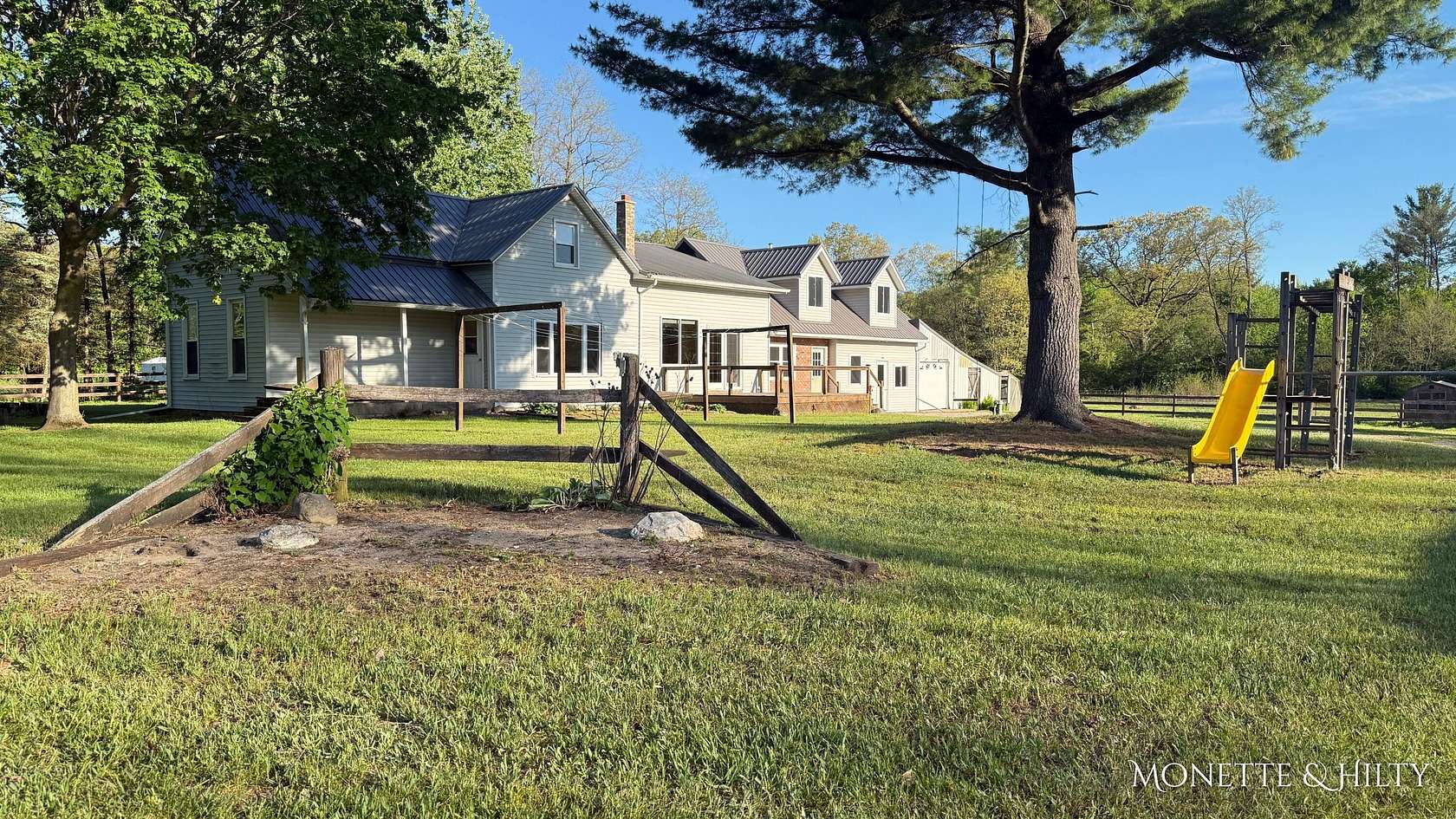 5.46 Acres of Land with Home for Sale in Holton, Michigan