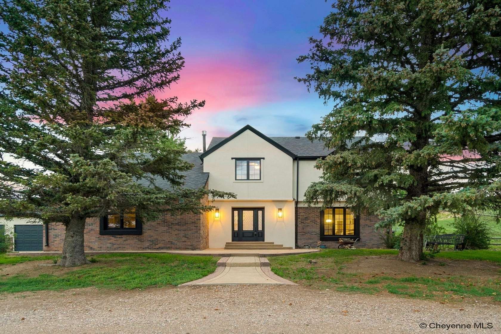2.15 Acres of Land with Home for Sale in Cheyenne, Wyoming