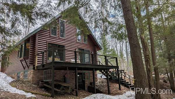 5 Acres of Land with Home for Sale in Shingleton, Michigan