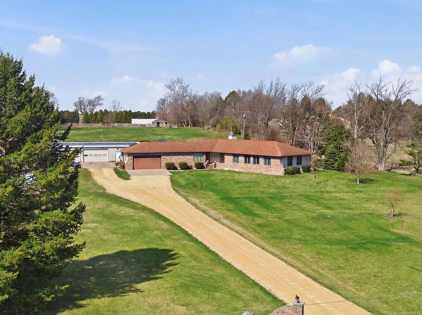 5 Acres of Land with Home for Sale in DeKalb, Illinois