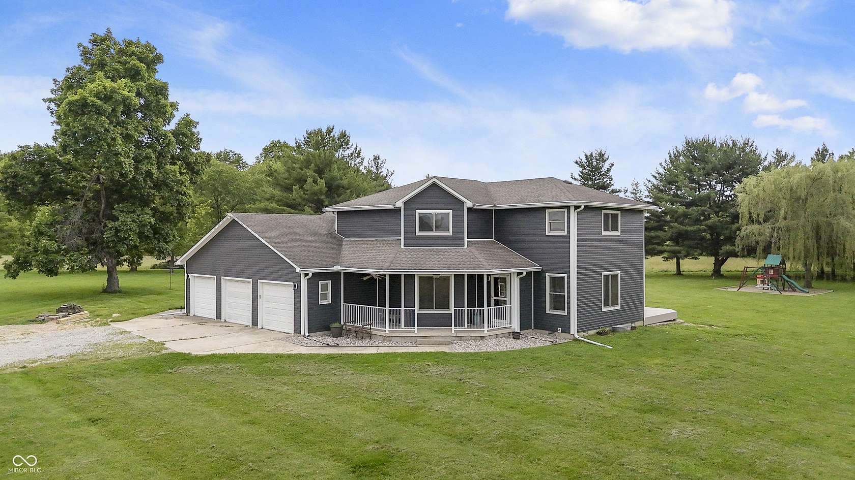 4 Acres of Land with Home for Sale in Pendleton, Indiana