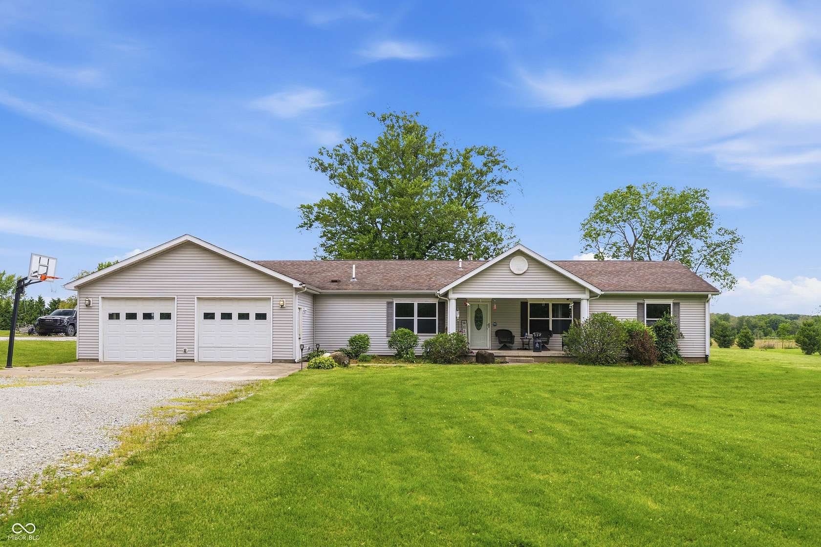 3.58 Acres of Land with Home for Sale in Clay Township, Indiana
