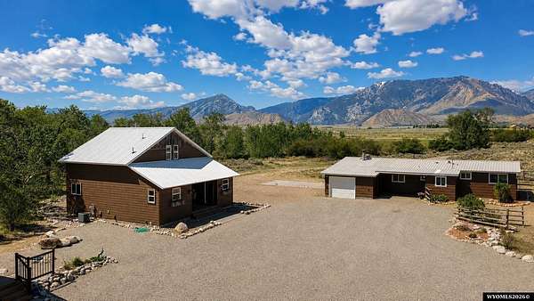20.2 Acres of Recreational Land with Home for Sale in Clark, Wyoming