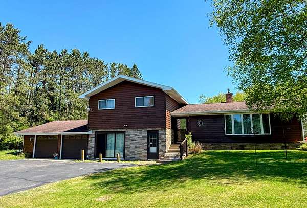 13.7 Acres of Recreational Land with Home for Sale in Park Falls, Wisconsin