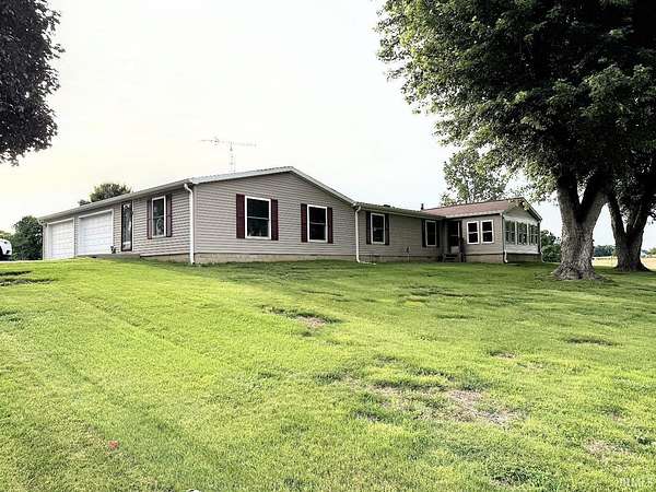 5.76 Acres of Land with Home for Sale in Heltonville, Indiana