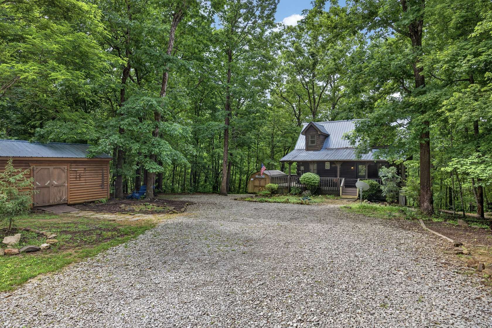 15.2 Acres of Land with Home for Sale in Crawford, Tennessee