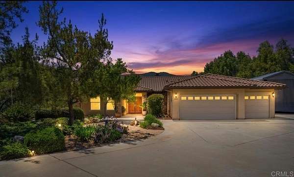 1.5 Acres of Land with Home for Sale in Ramona, California