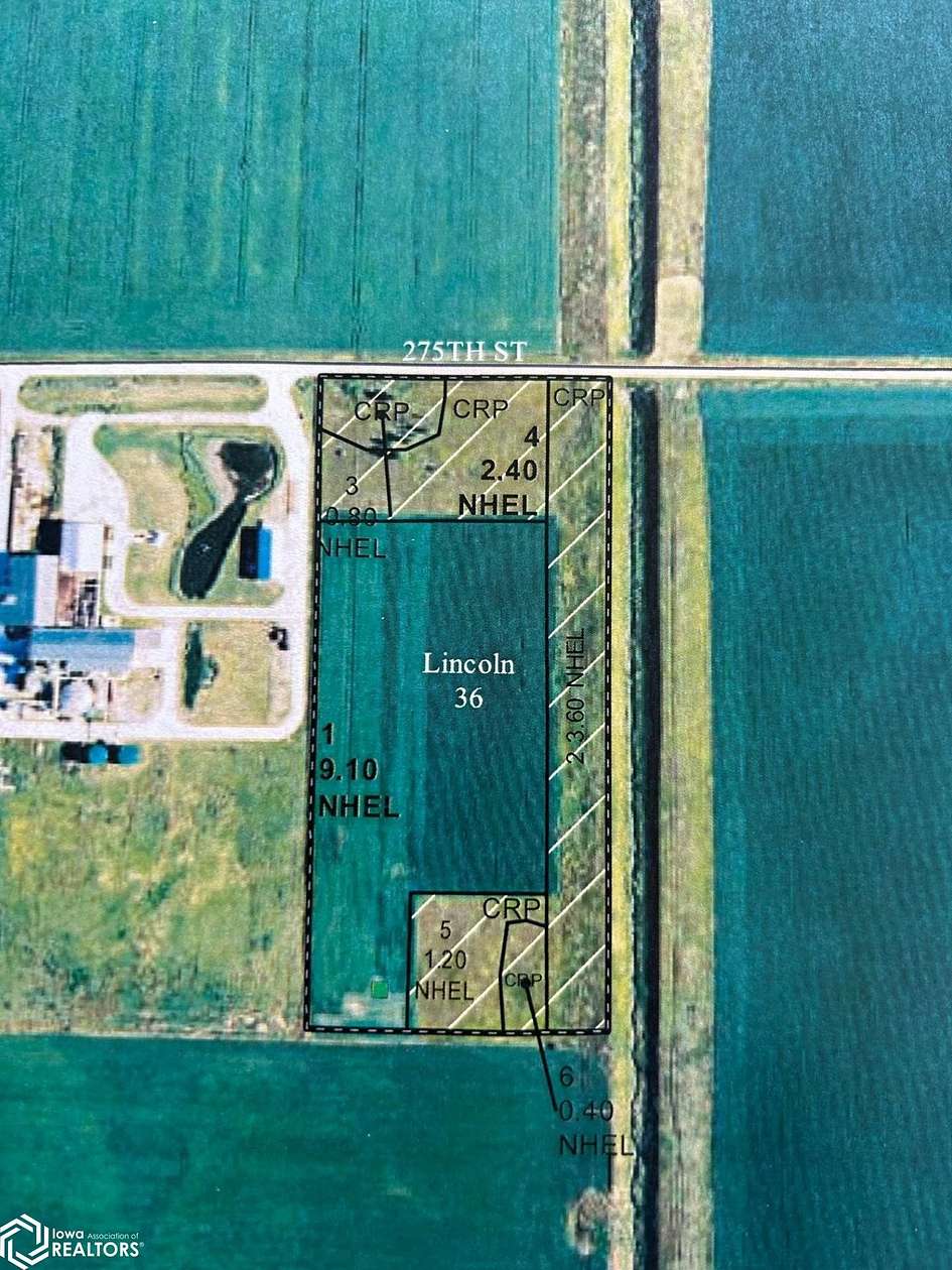 17.7 Acres of Land for Sale in Clarion, Iowa