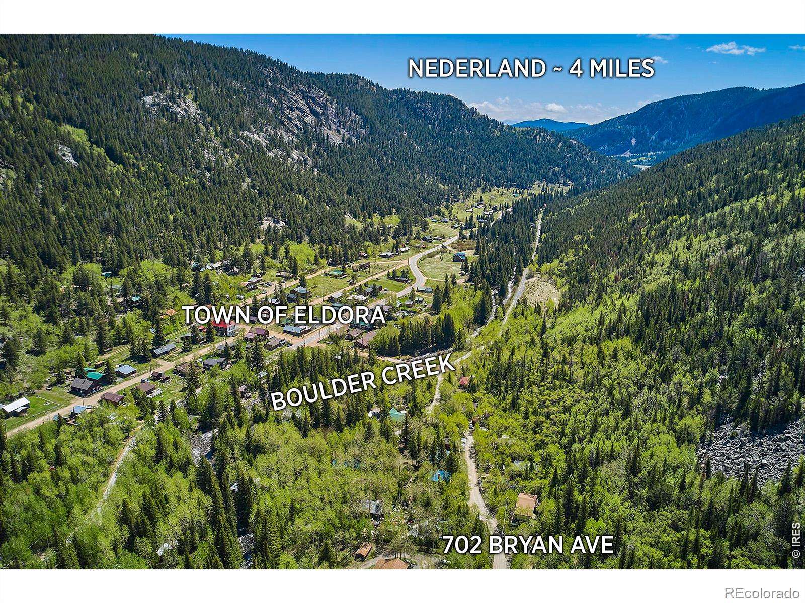 4.39 Acres of Land with Home for Sale in Nederland, Colorado