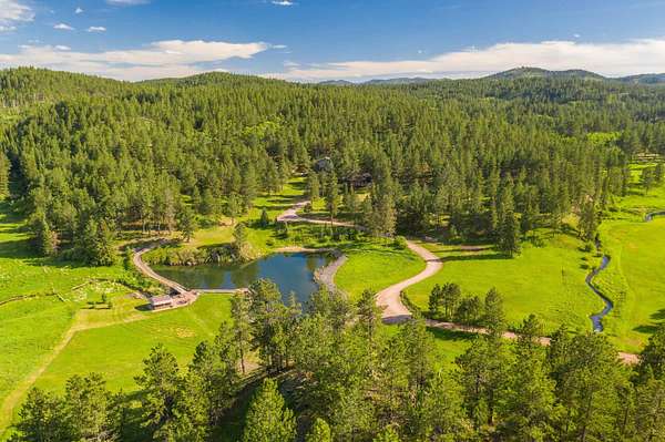 40 Acres of Recreational Land with Home for Sale in Hill City, South Dakota