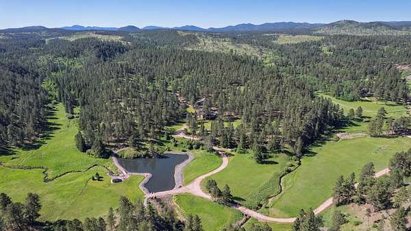 40 Acres of Recreational Land with Home for Sale in Hill City, South Dakota