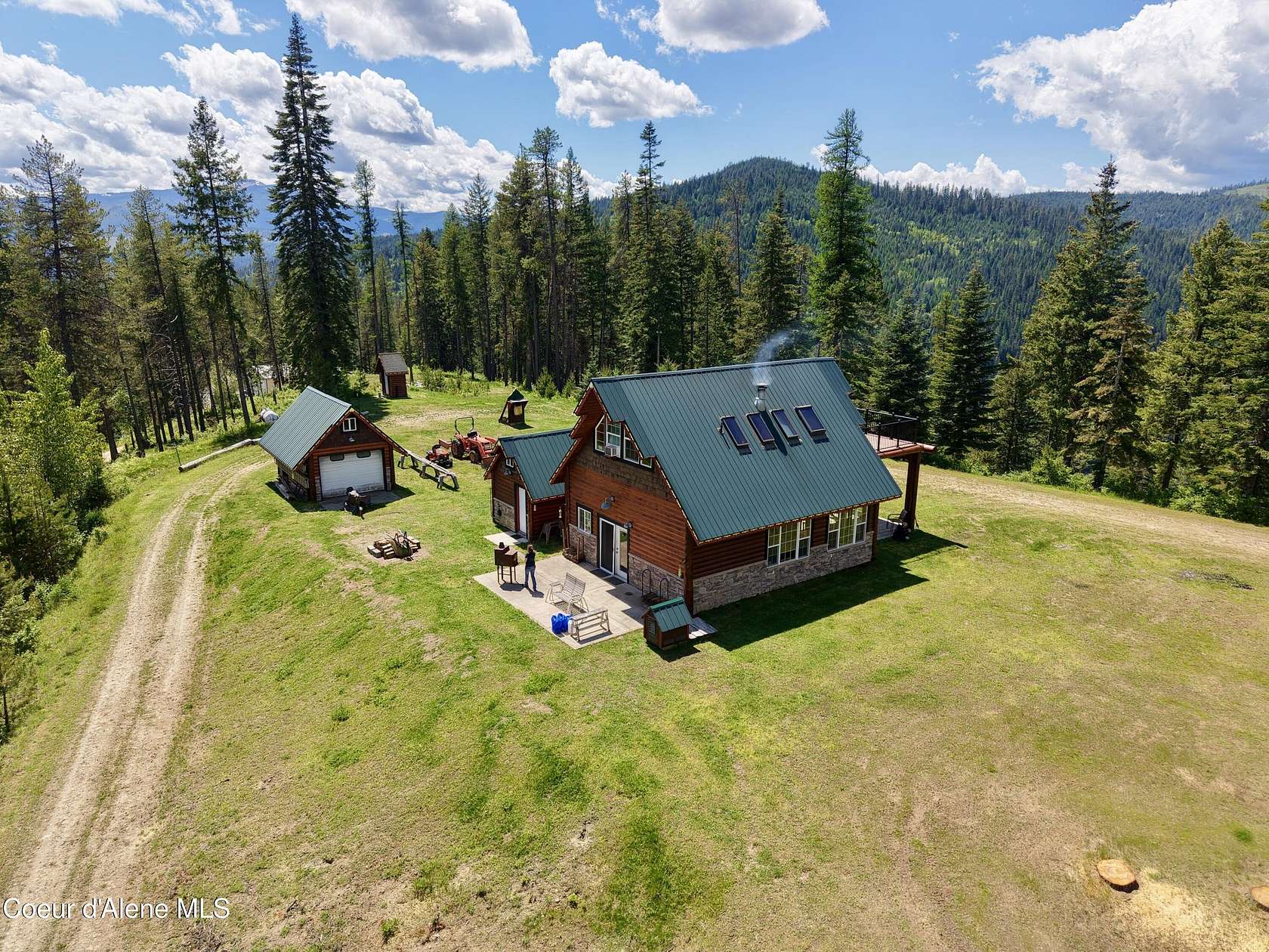 10 Acres of Land with Home for Sale in Kingston, Idaho