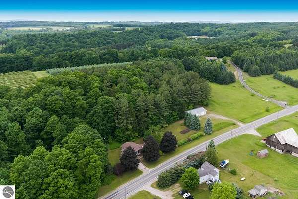 47 Acres of Agricultural Land with Home for Sale in Suttons Bay, Michigan