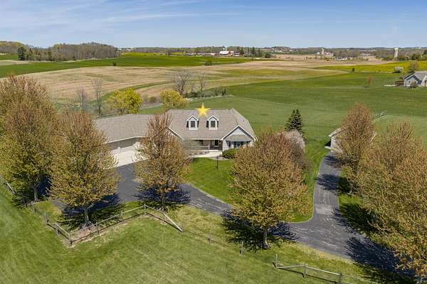 6 Acres of Land with Home for Sale in Denmark, Wisconsin