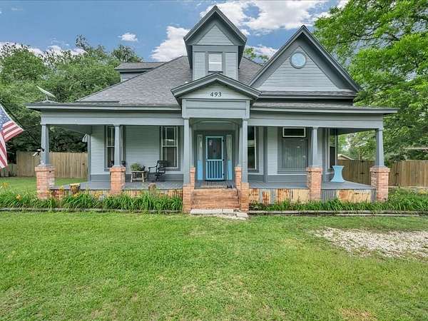 3.9 Acres of Land with Home for Sale in Groveton, Texas