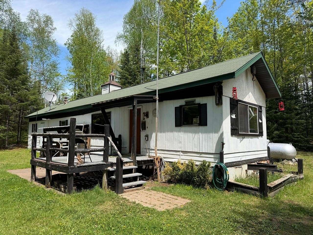 9.7 Acres of Land with Home for Sale in Park Falls, Wisconsin