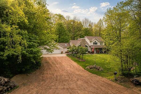 5 Acres of Land with Home for Sale in Mosinee, Wisconsin