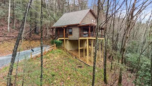 1.8 Acres of Land with Home for Sale in Cherry Log, Georgia