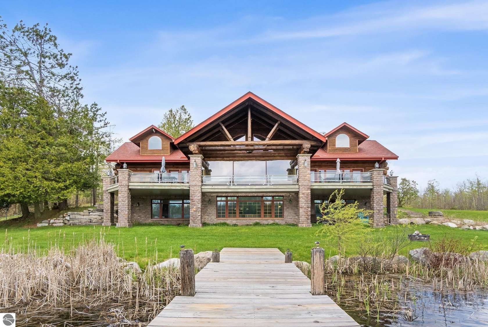 114 Acres of Recreational Land with Home for Sale in Lewiston, Michigan