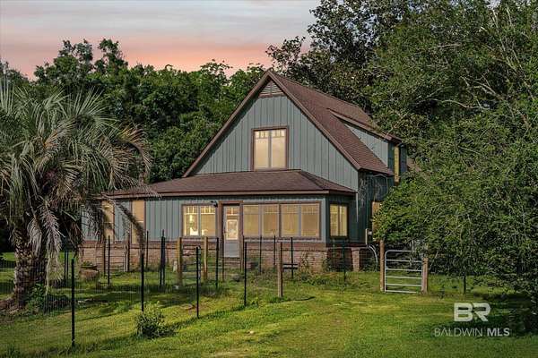 5.5 Acres of Land with Home for Sale in Loxley, Alabama