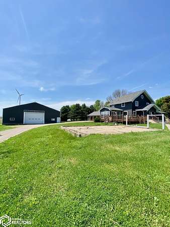 3 Acres of Land with Home for Sale in Hanlontown, Iowa