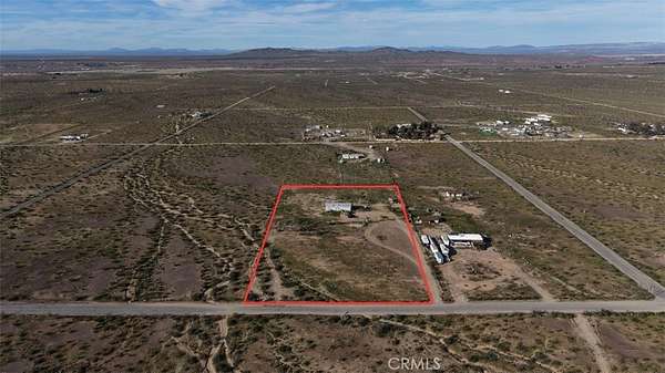 4.7 Acres of Land with Home for Sale in Helendale, California