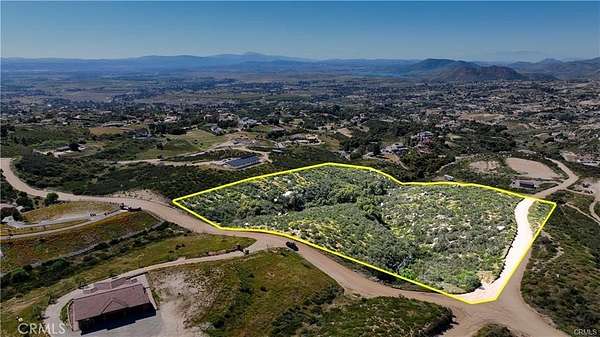 9.1 Acres of Land for Sale in Temecula, California