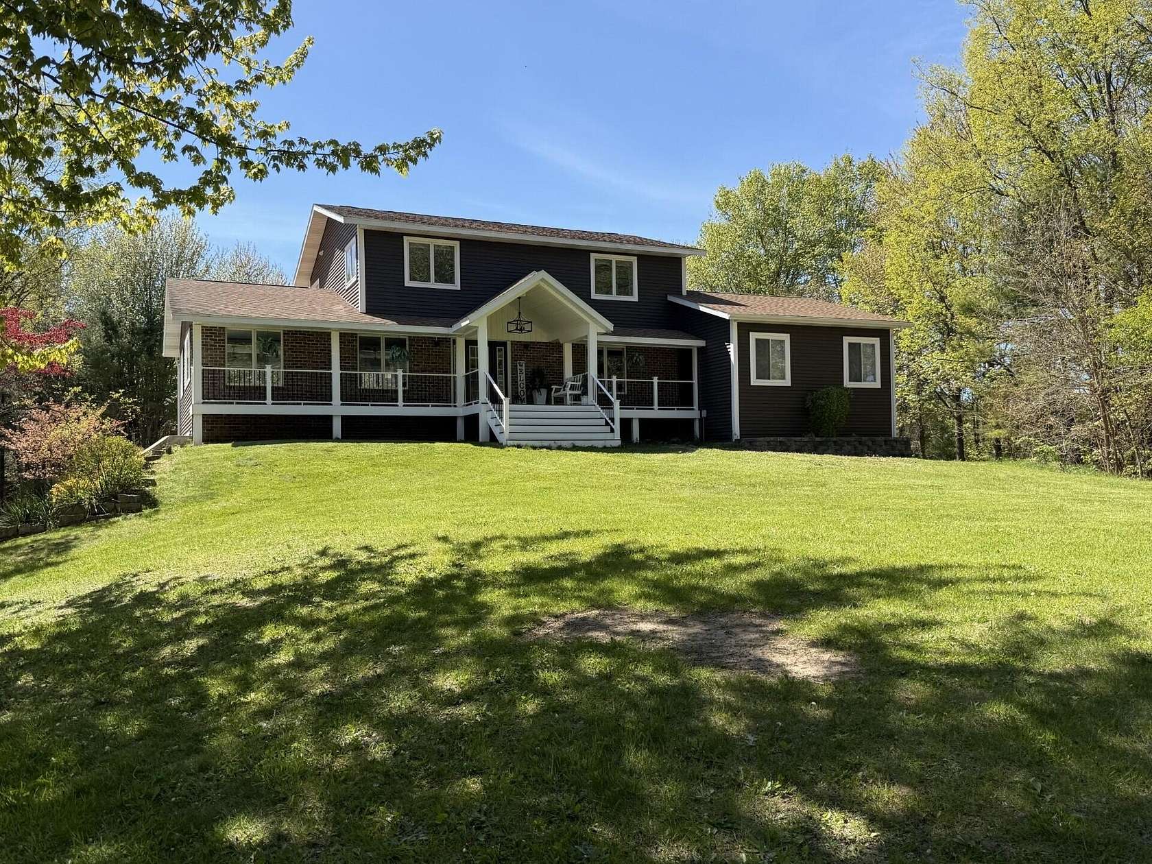 20 Acres of Recreational Land with Home for Sale in Scottville, Michigan