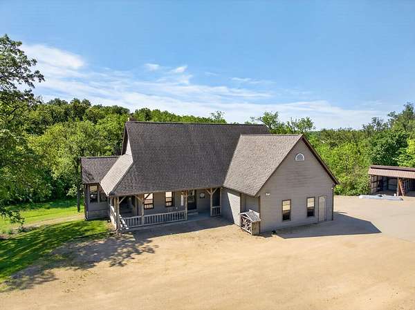 9.78 Acres of Land with Home for Sale in Darlington, Wisconsin