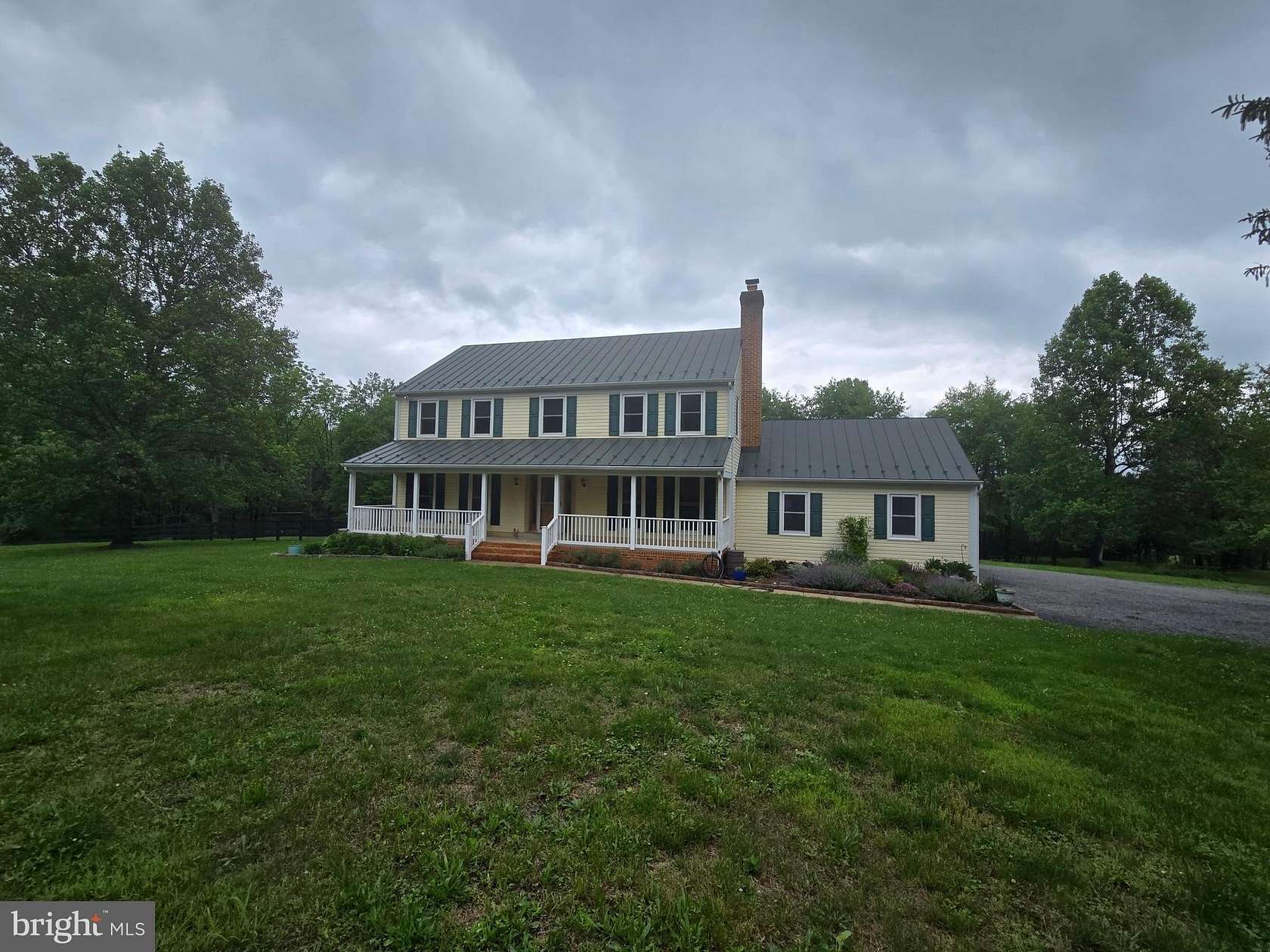 7.44 Acres of Land with Home for Lease in Marshall, Virginia