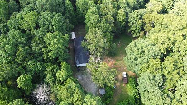 18 Acres of Recreational Land with Home for Sale in Branchville, Indiana