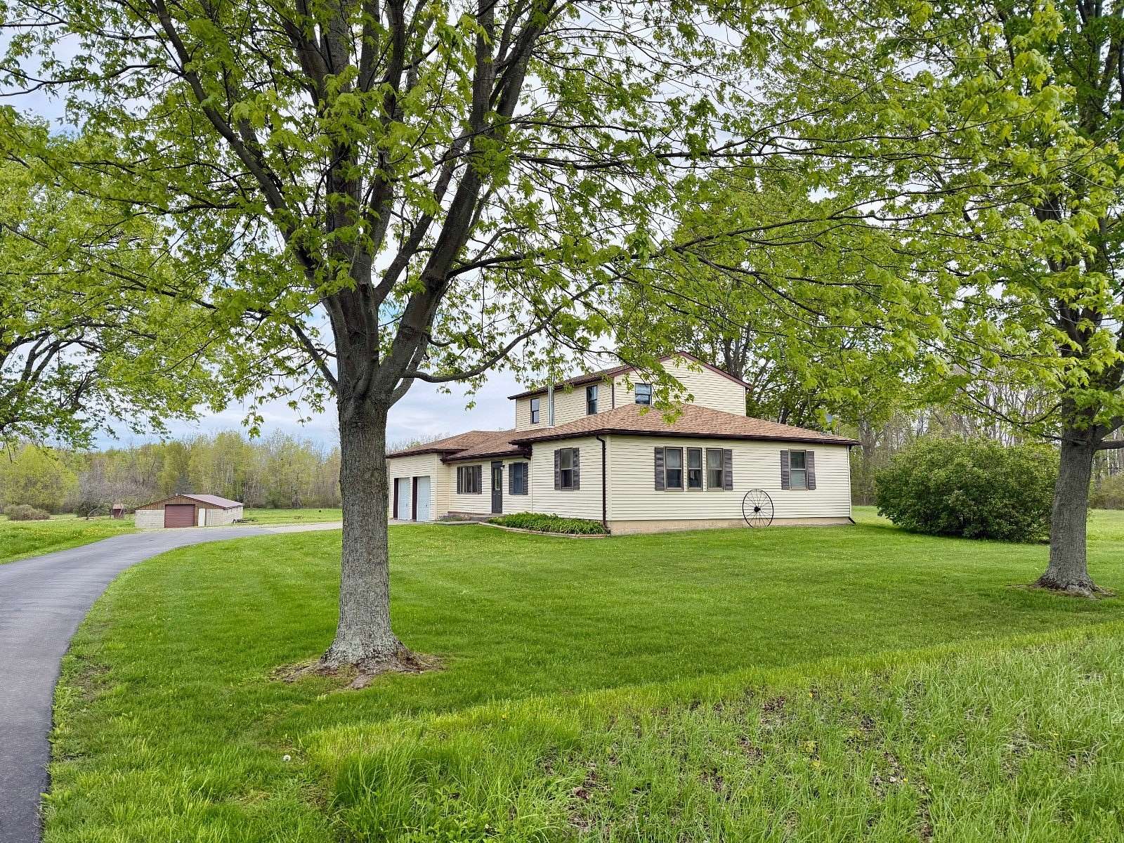 18.1 Acres of Land with Home for Sale in Corfu, New York
