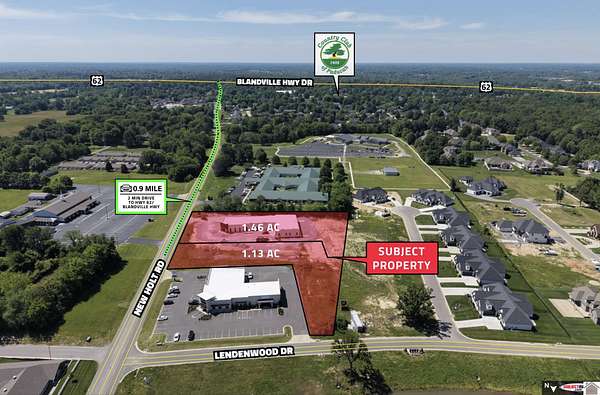 1.13 Acres of Mixed-Use Land for Sale in Paducah, Kentucky